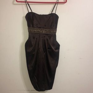 Satin formal dress